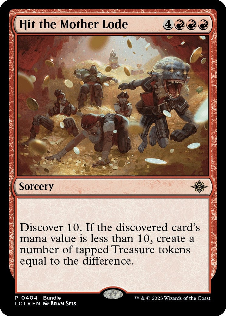 Image for Hit the Mother Lode (LCI Bundle) (404) (Unique and Miscellaneous Promos) - Magic: The Gathering