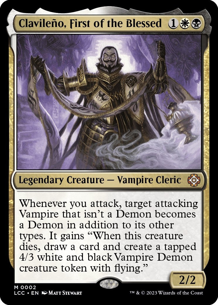 Image for Clavileno, First of the Blessed (2) (The Lost Caverns of Ixalan) - Magic: The Gathering