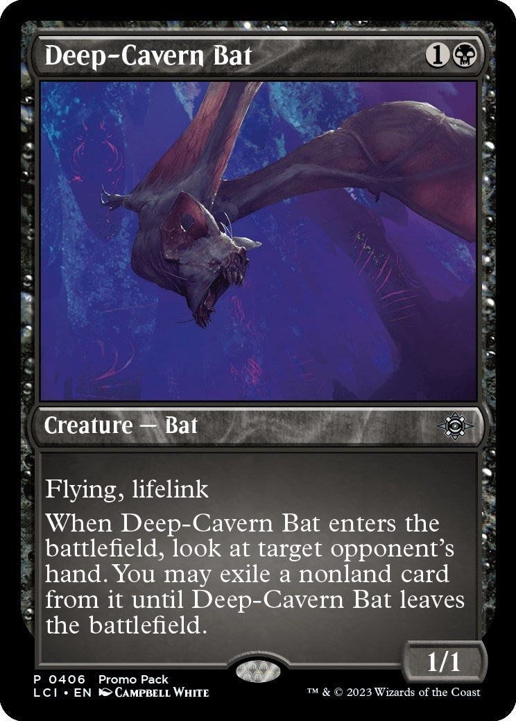 Image for Deep-Cavern Bat (406) (The Lost Caverns of Ixalan) - Magic: The Gathering