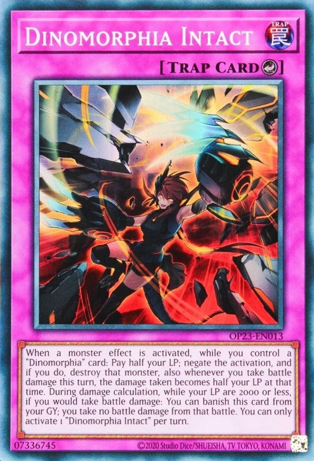 Image for Dinomorphia Intact (OP23-EN013) (OP23) - YuGiOh