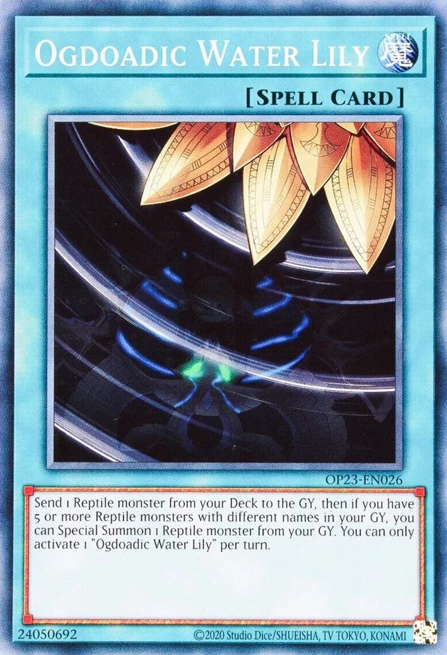 Image for Ogdoadic Water Lily (OP23-EN026) (OP23) - YuGiOh