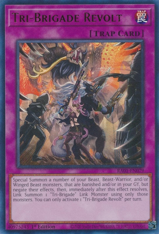 Image for Tri-Brigade Revolt (UR) (RA01-EN079) (RA01) - YuGiOh