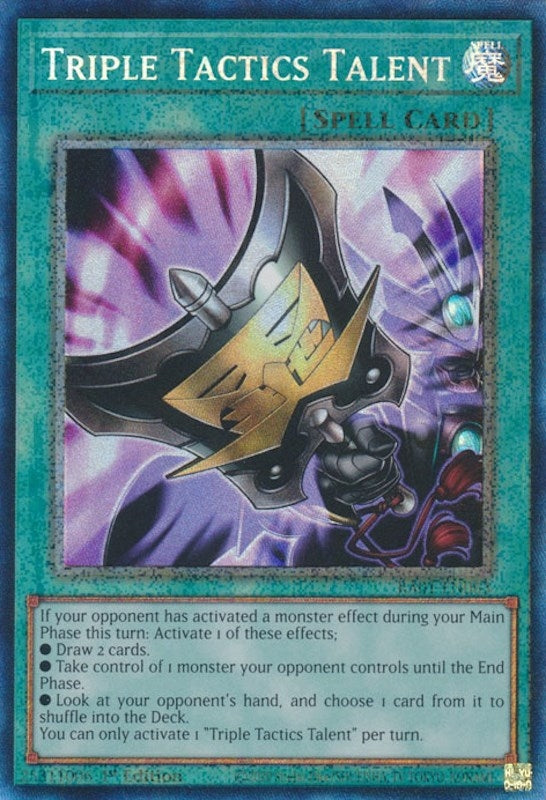 Image for Triple Tactics Talent (PCR) (RA01-EN063) (RA01) - YuGiOh