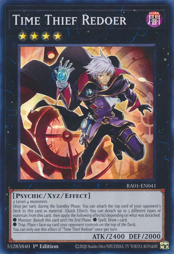 Image for Time Thief Redoer (RA01-EN041) (RA01) - YuGiOh