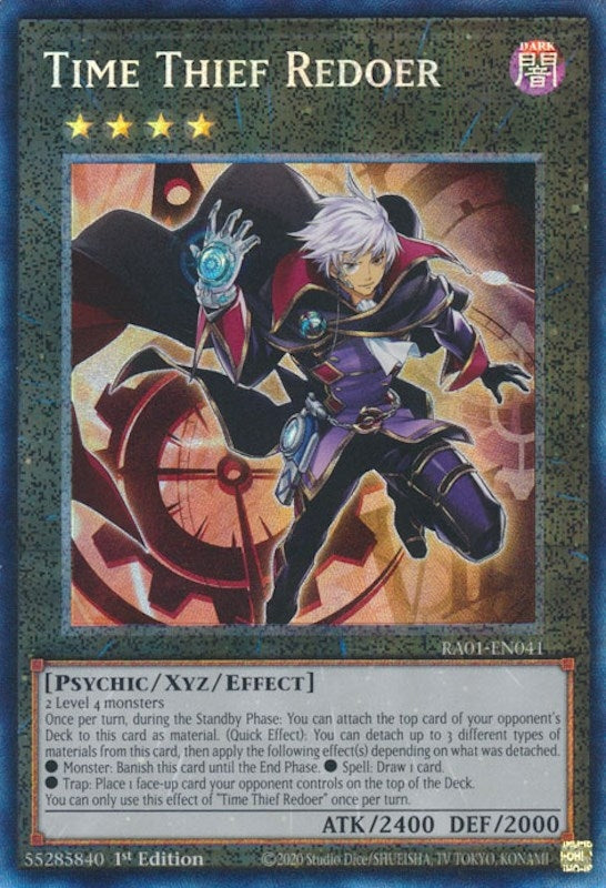 Image for Time Thief Redoer (PCR) (RA01-EN041) (RA01) - YuGiOh