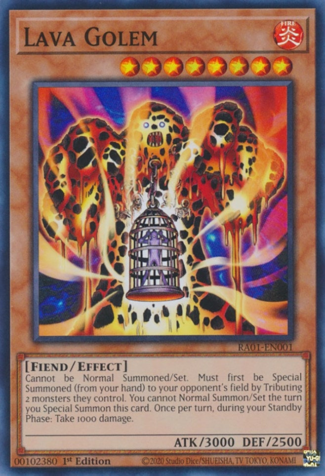 Image for Lava Golem (RA01-EN001) (RA01) - YuGiOh