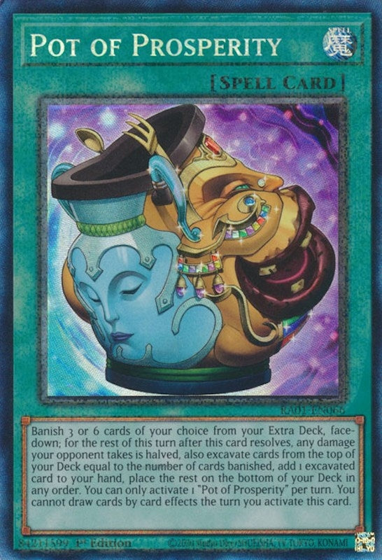Image for Pot of Prosperity (PCR) (RA01-EN066) (RA01) - YuGiOh
