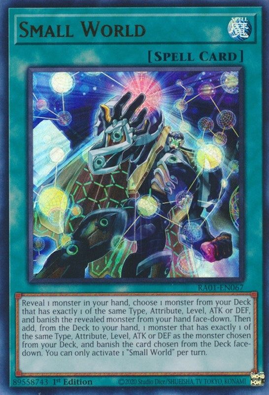 Image for Small World (UR) (RA01-EN067) (RA01) - YuGiOh