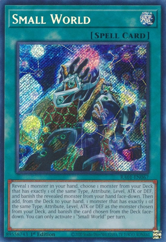 Image for Small World (Secret Rare) (RA01-EN067) (RA01) - YuGiOh