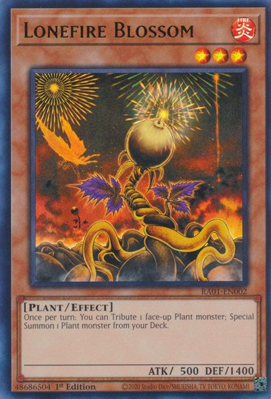Image for Lonefire Blossom (UR) (RA01-EN002) (RA01) - YuGiOh