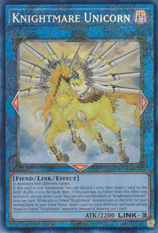 Image for Knightmare Unicorn (PCR) (RA01-EN043) (RA01) - YuGiOh