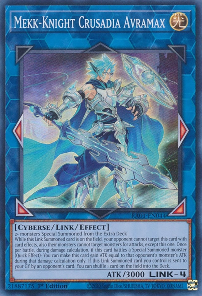 Image for Mekk-Knight Crusadia Avramax (RA01-EN044) (RA01) - YuGiOh