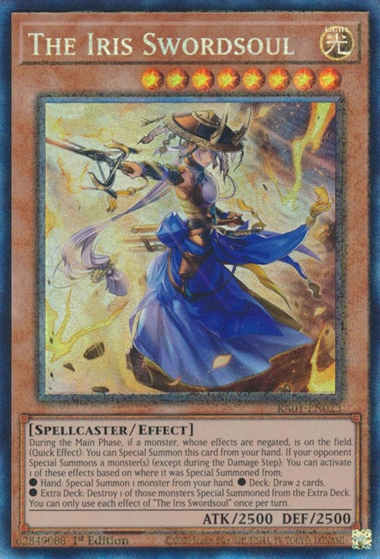 Image for The Iris Swordsoul (PCR) (RA01-EN023) (RA01) - YuGiOh