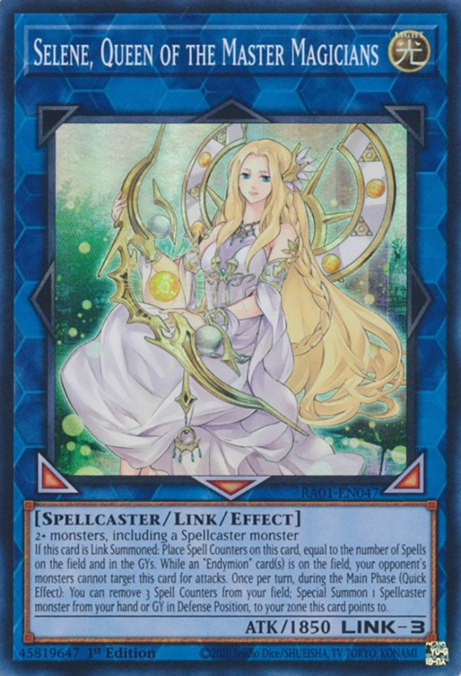 Image for Selene, Queen of the Master Magicians (RA01-EN047) (RA01) - YuGiOh