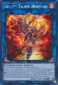 Decode Talker Heatsoul (Platinum Secret Rare) (RA01-EN048) (RA01)