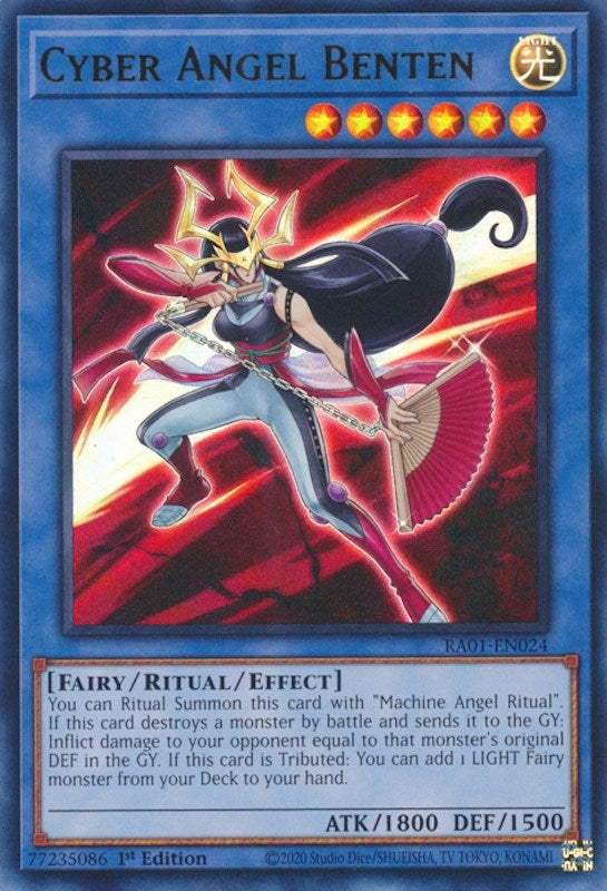Image for Cyber Angel Benten (UR) (RA01-EN024) (RA01) - YuGiOh