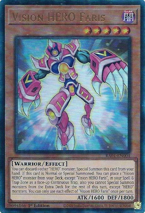 Vision HERO Faris (PUR) (RA01-EN004) (RA01)