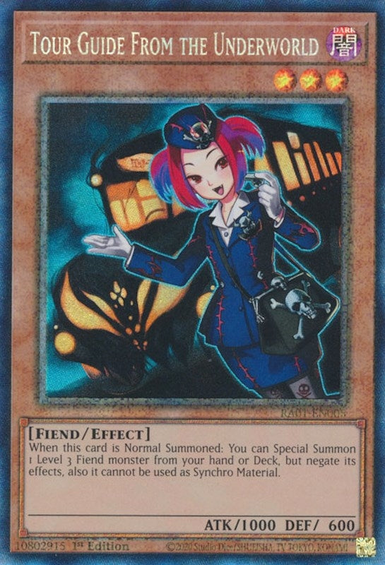 Image for Tour Guide From the Underworld (PCR) (RA01-EN005) (RA01) - YuGiOh