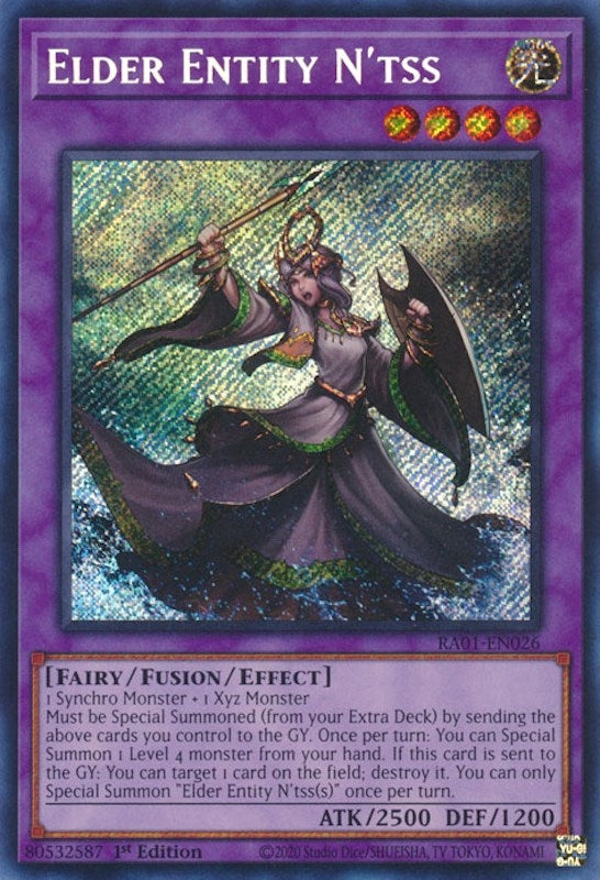 Image for Elder Entity N'tss (Secret Rare) (RA01-EN026) (RA01) - YuGiOh