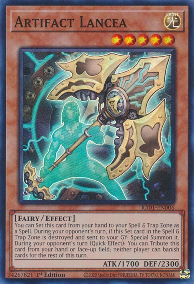 Image for Artifact Lancea (RA01-EN006) (RA01) - YuGiOh