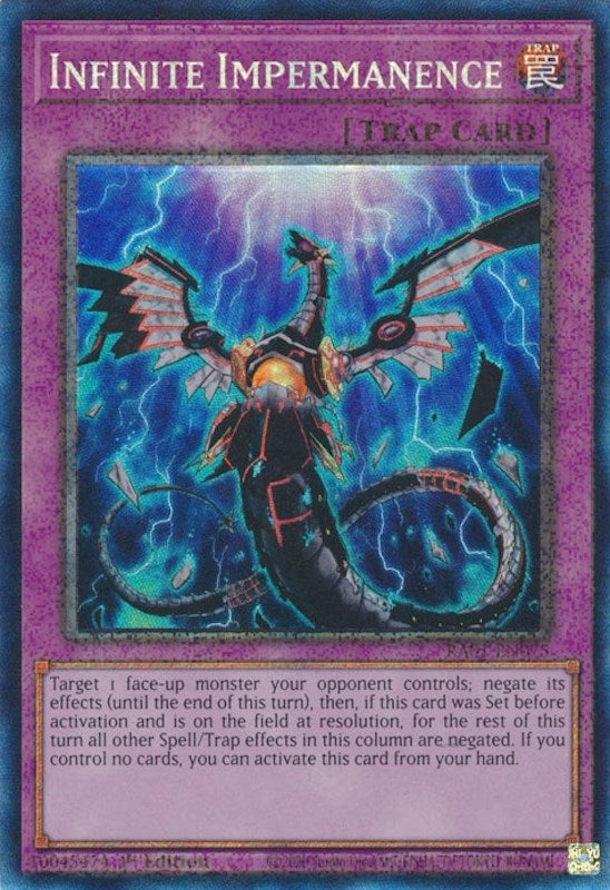 Image for Infinite Impermanence (PCR) (RA01-EN075) (RA01) - YuGiOh
