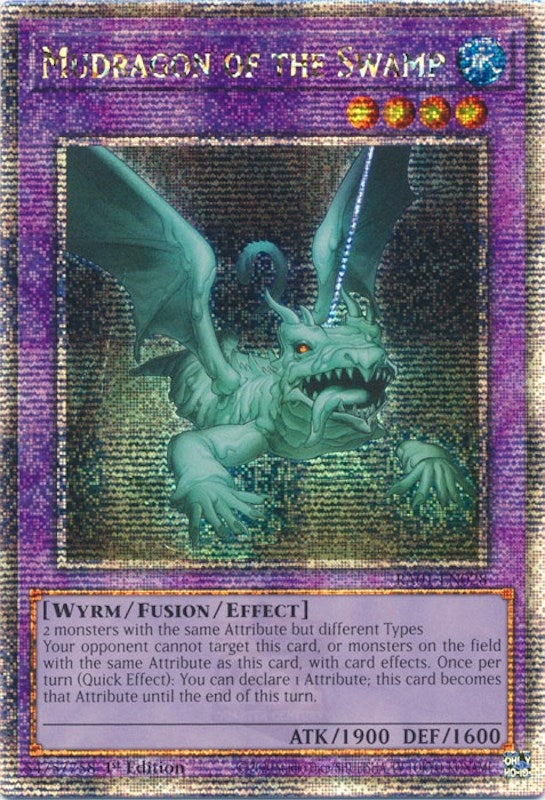 Image for Mudragon of the Swamp (Quarter Century Secret Rare) (RA01-EN028) (RA01) - YuGiOh