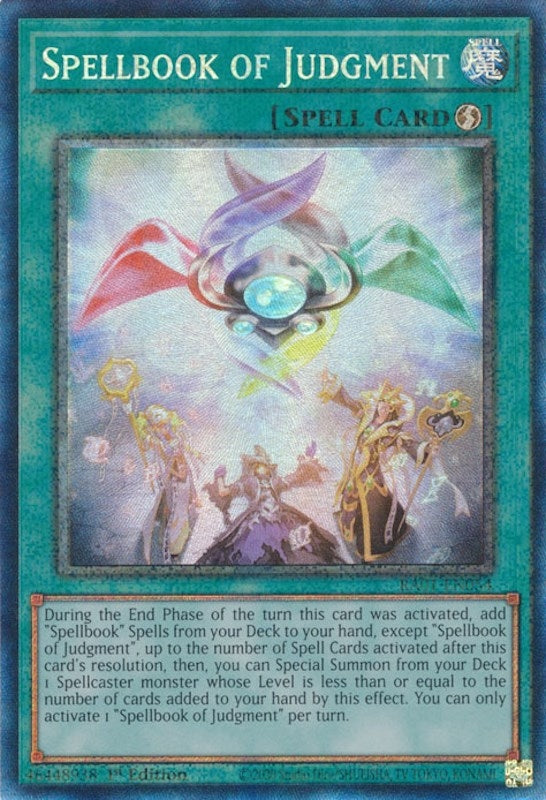Image for Spellbook of Judgment (PCR) (RA01-EN054) (RA01) - YuGiOh
