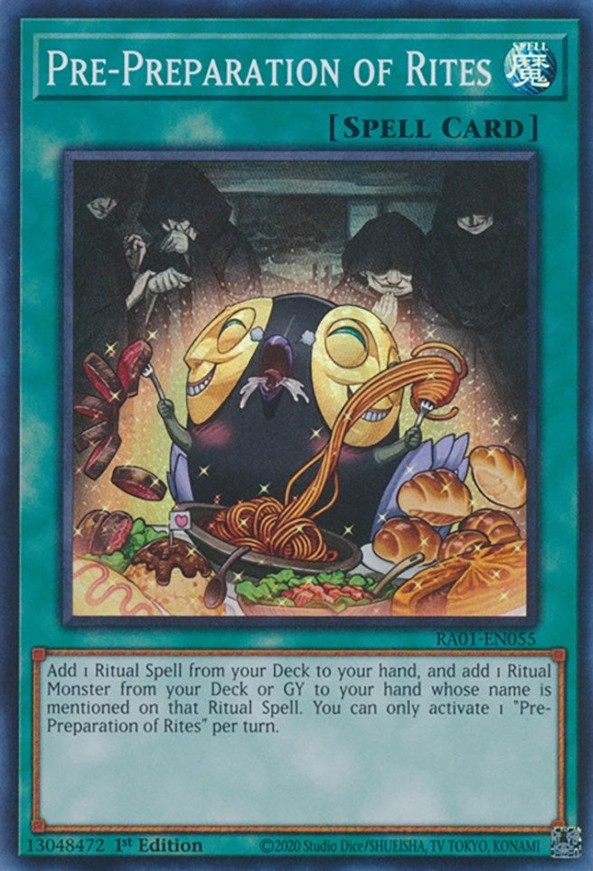 Image for Pre-Preparation of Rites (RA01-EN055) (RA01) - YuGiOh