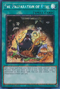 Pre-Preparation of Rites (Platinum Secret Rare) (RA01-EN055) (RA01)