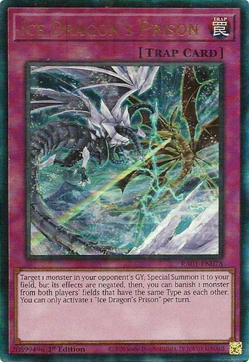 Ice Dragon's Prison (PUR) (RA01-EN078) (RA01)