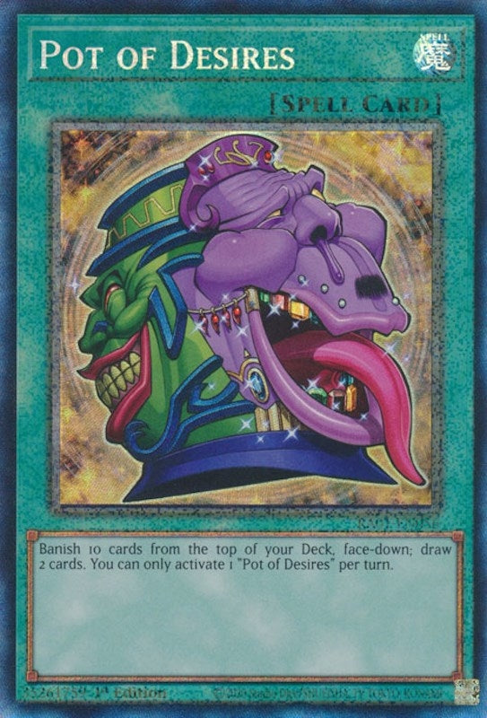 Image for Pot of Desires (PCR) (RA01-EN056) (RA01) - YuGiOh