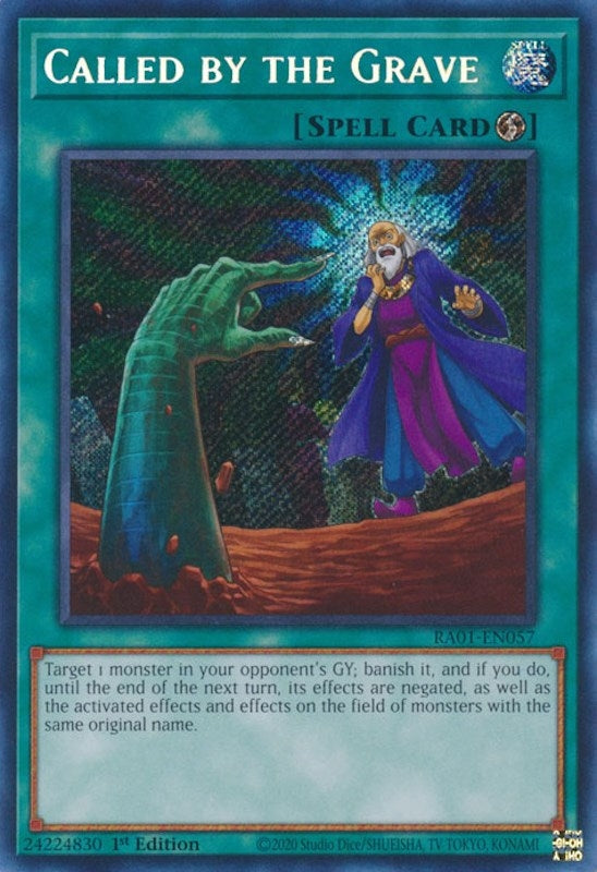 Image for Called by the Grave (Secret Rare) (RA01-EN057) (RA01) - YuGiOh