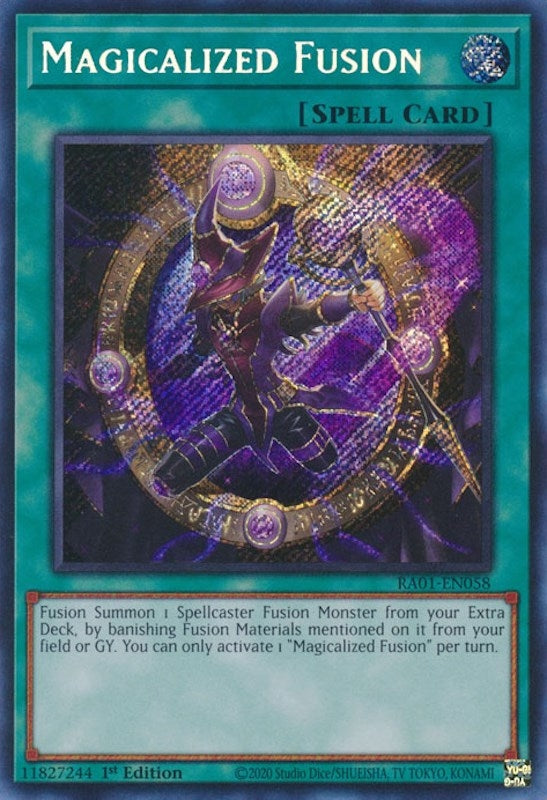 Image for Magicalized Fusion (Secret Rare) (RA01-EN058) (RA01) - YuGiOh