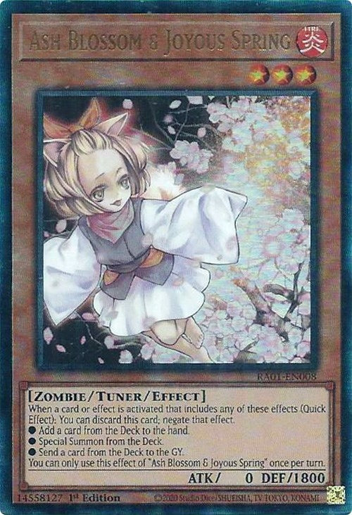 Ash Blossom & Joyous Spring (PUR) (RA01-EN008) (RA01)