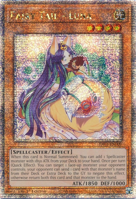 Image for Fairy Tail - Luna (Quarter Century Secret Rare) (RA01-EN009) (RA01) - YuGiOh
