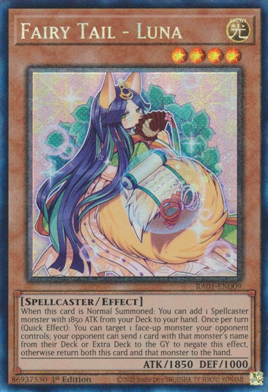 Image for Fairy Tail - Luna (PCR) (RA01-EN009) (RA01) - YuGiOh