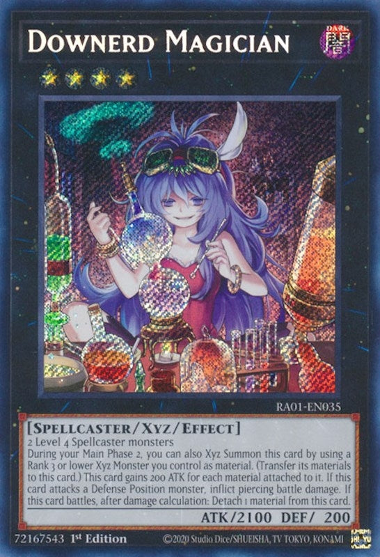 Image for Downerd Magician (Secret Rare) (RA01-EN035) (RA01) - YuGiOh