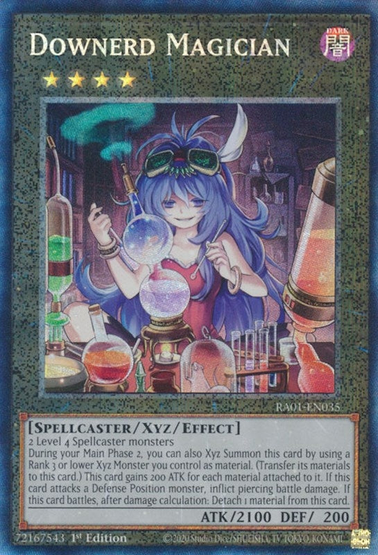 Image for Downerd Magician (PCR) (RA01-EN035) (RA01) - YuGiOh
