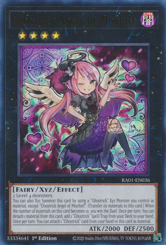 Image for Ghostrick Angel of Mischief (UR) (RA01-EN036) (RA01) - YuGiOh