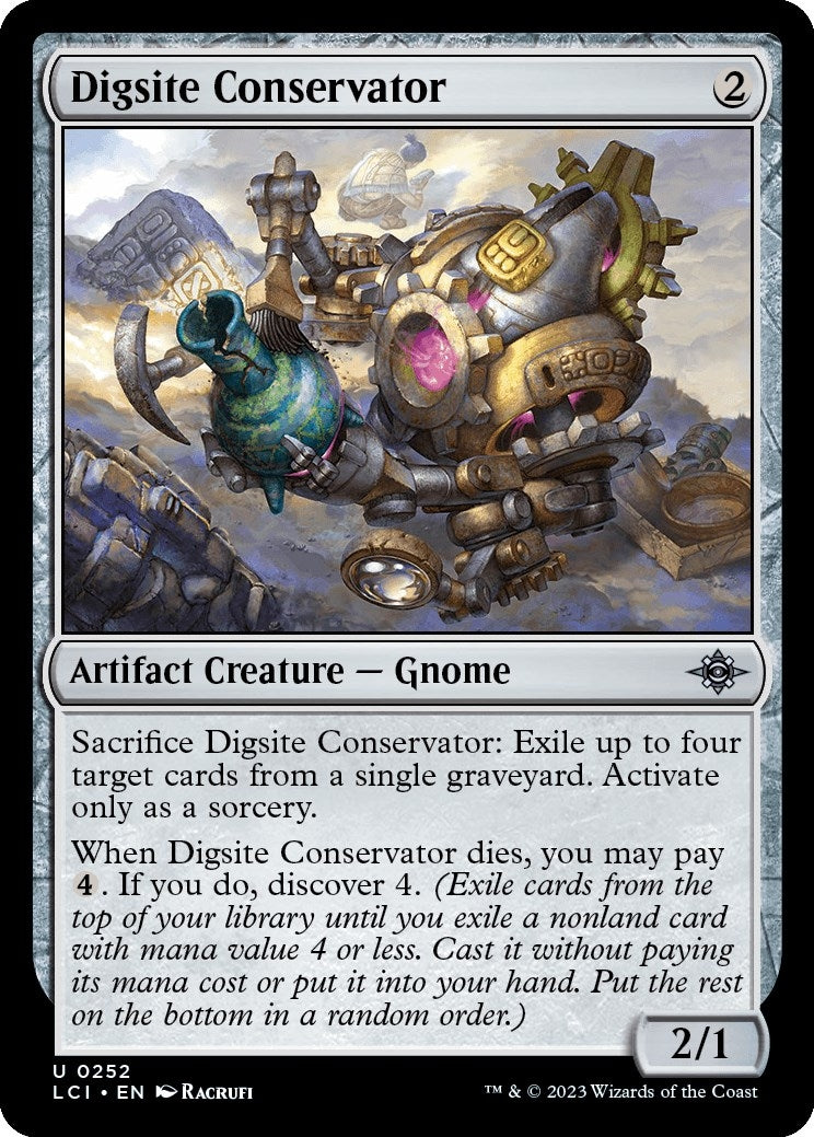 Image for Digsite Conservator (252) (The Lost Caverns of Ixalan) - Magic: The Gathering