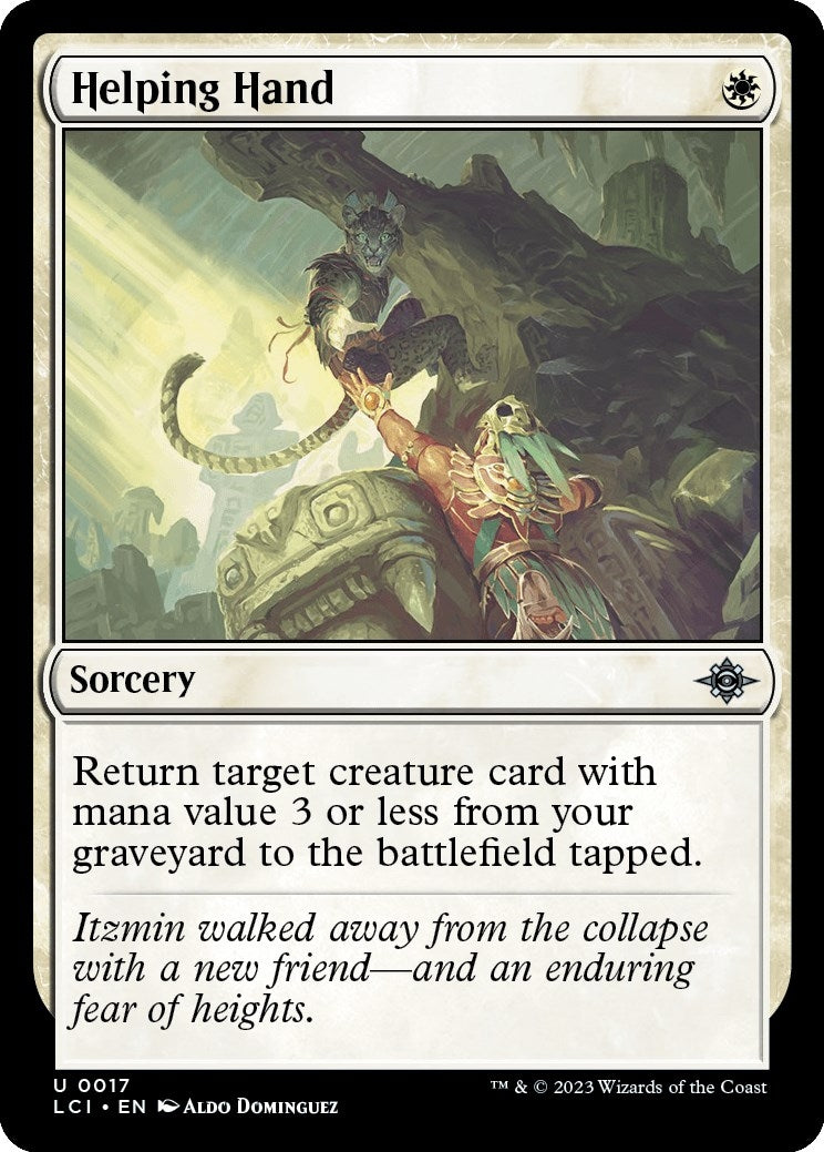 Image for Helping Hand (17) (The Lost Caverns of Ixalan) - Magic: The Gathering