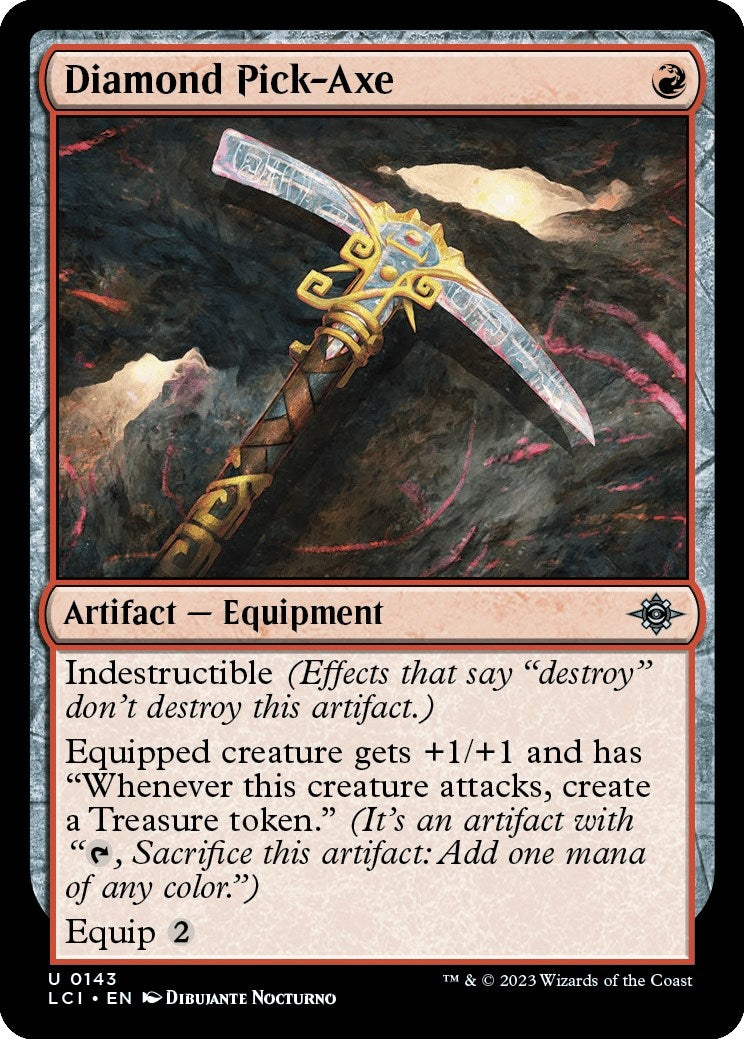 Image for Diamond Pick-Axe (143) (The Lost Caverns of Ixalan) - Magic: The Gathering