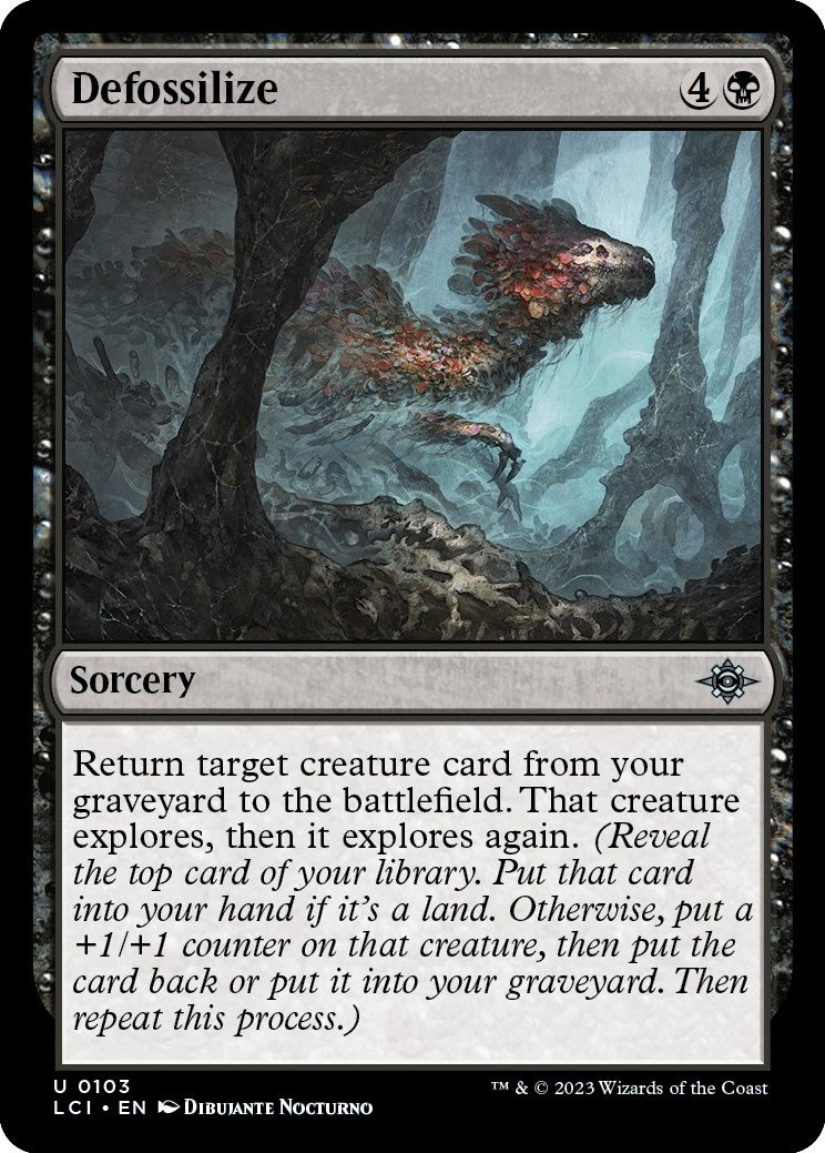 Image for Defossilize (103) (The Lost Caverns of Ixalan) - Magic: The Gathering