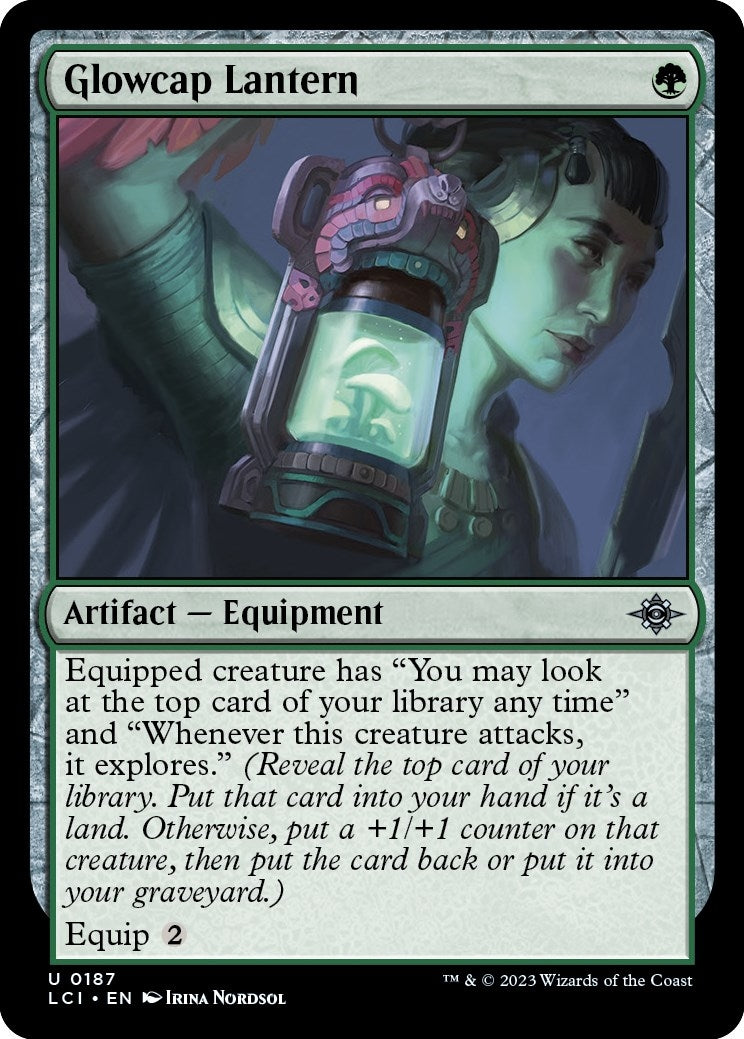 Image for Glowcap Lantern (187) (The Lost Caverns of Ixalan) - Magic: The Gathering