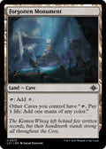 Image for Forgotten Monument (272) (The Lost Caverns of Ixalan) - Magic: The Gathering