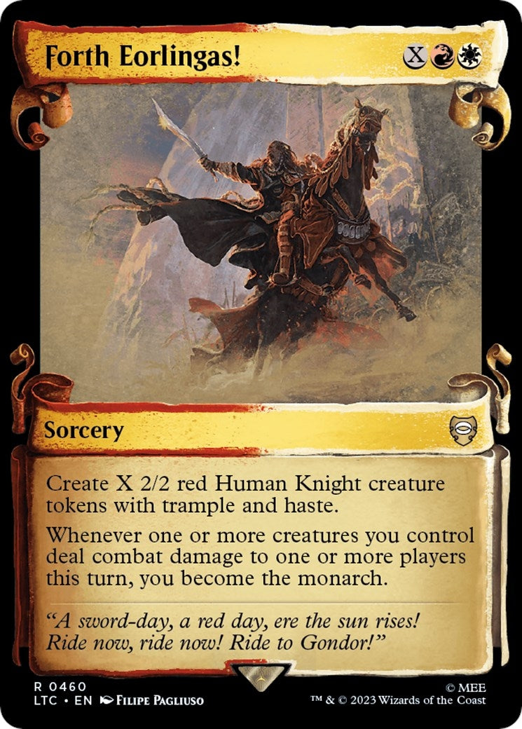 Image for Forth Eorlingas! (Showcase Scrolls) (460) (The Lord of the Rings: Tales of Middle-earth) - Magic: The Gathering