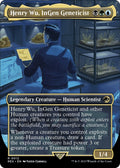 Image for Henry Wu, InGen Geneticist (Borderless) (12) (Universes Beyond: Jurassic World Collection) - Magic: The Gathering