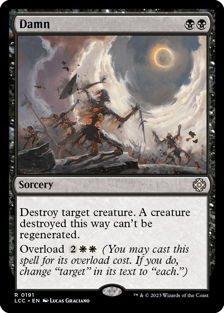 Image for Damn (191) (The Lost Caverns of Ixalan) - Magic: The Gathering