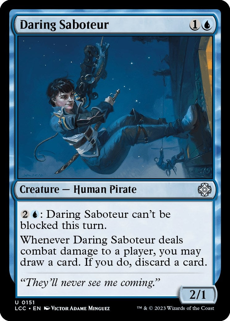 Image for Daring Saboteur (151) (The Lost Caverns of Ixalan) - Magic: The Gathering