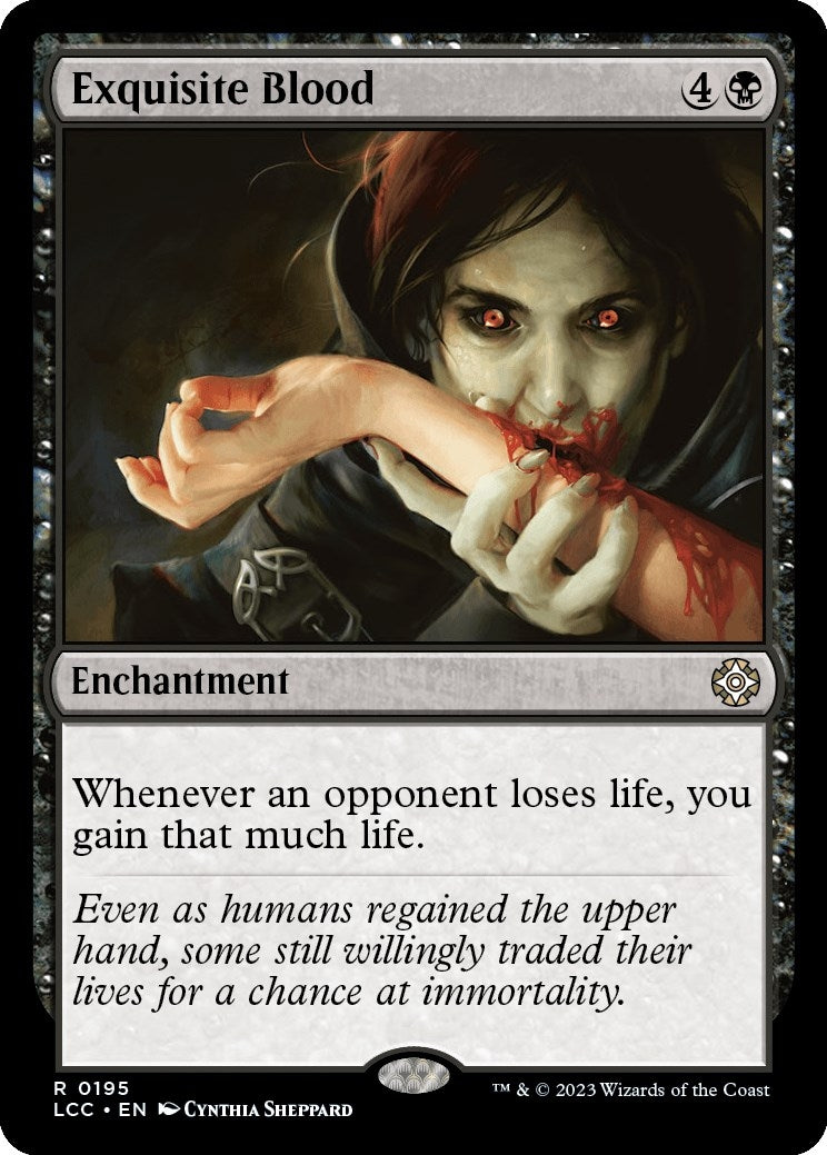 Image for Exquisite Blood (195) (The Lost Caverns of Ixalan) - Magic: The Gathering